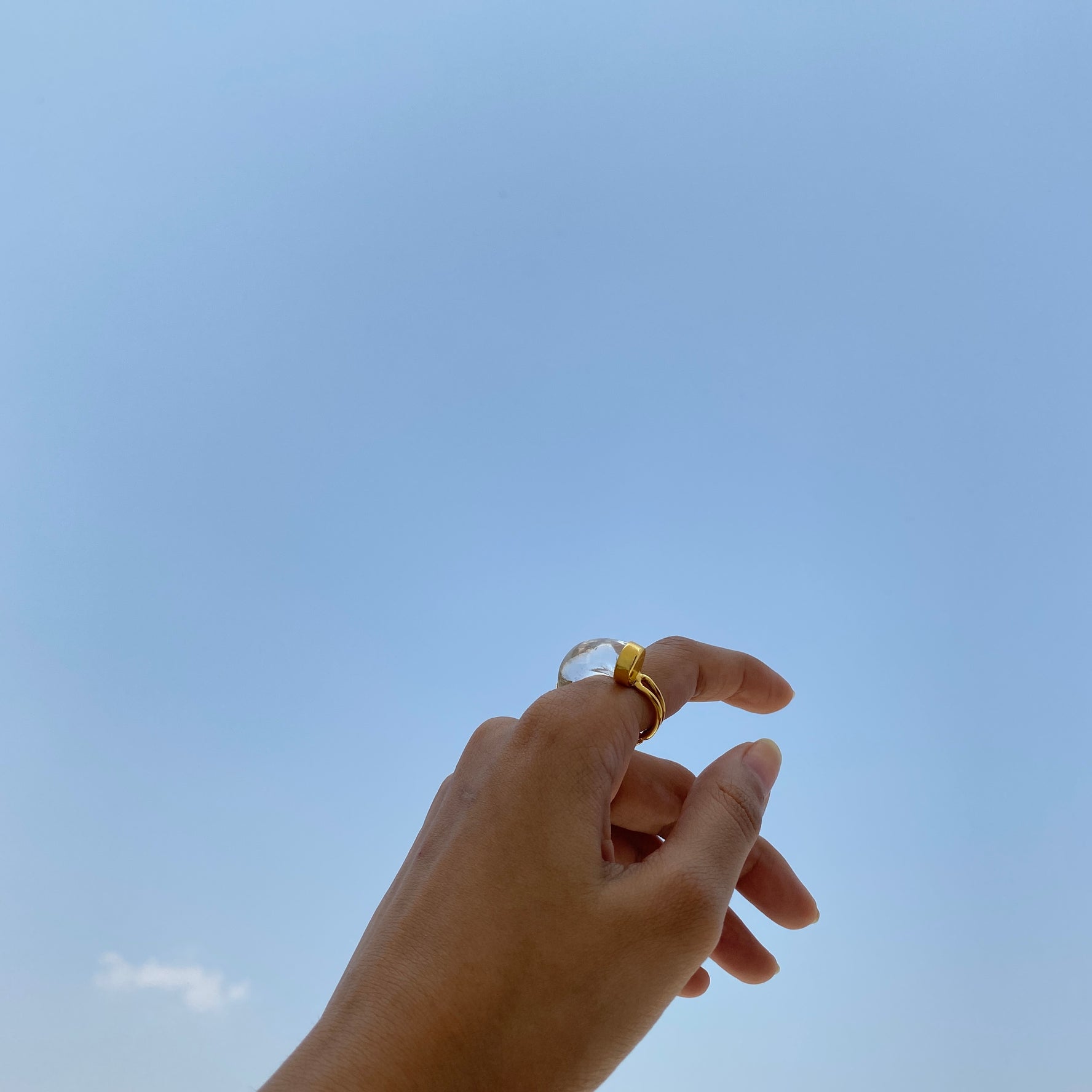 Clear Quartz Ring