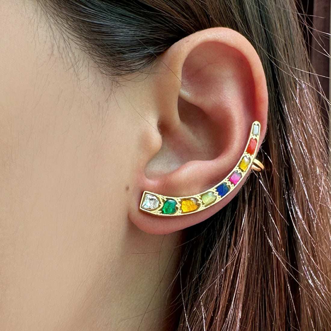 Navratna Ear Crawler (A pair)