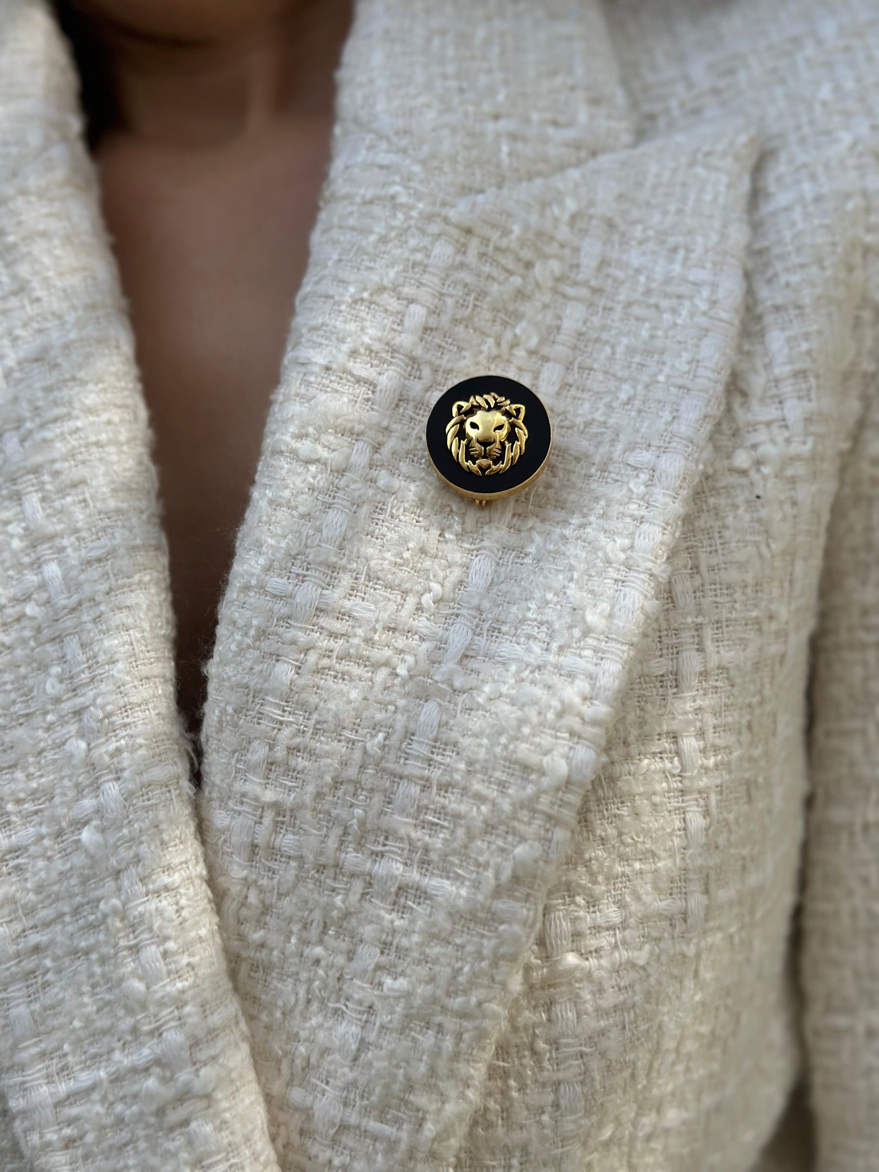 OG Lion Brooch