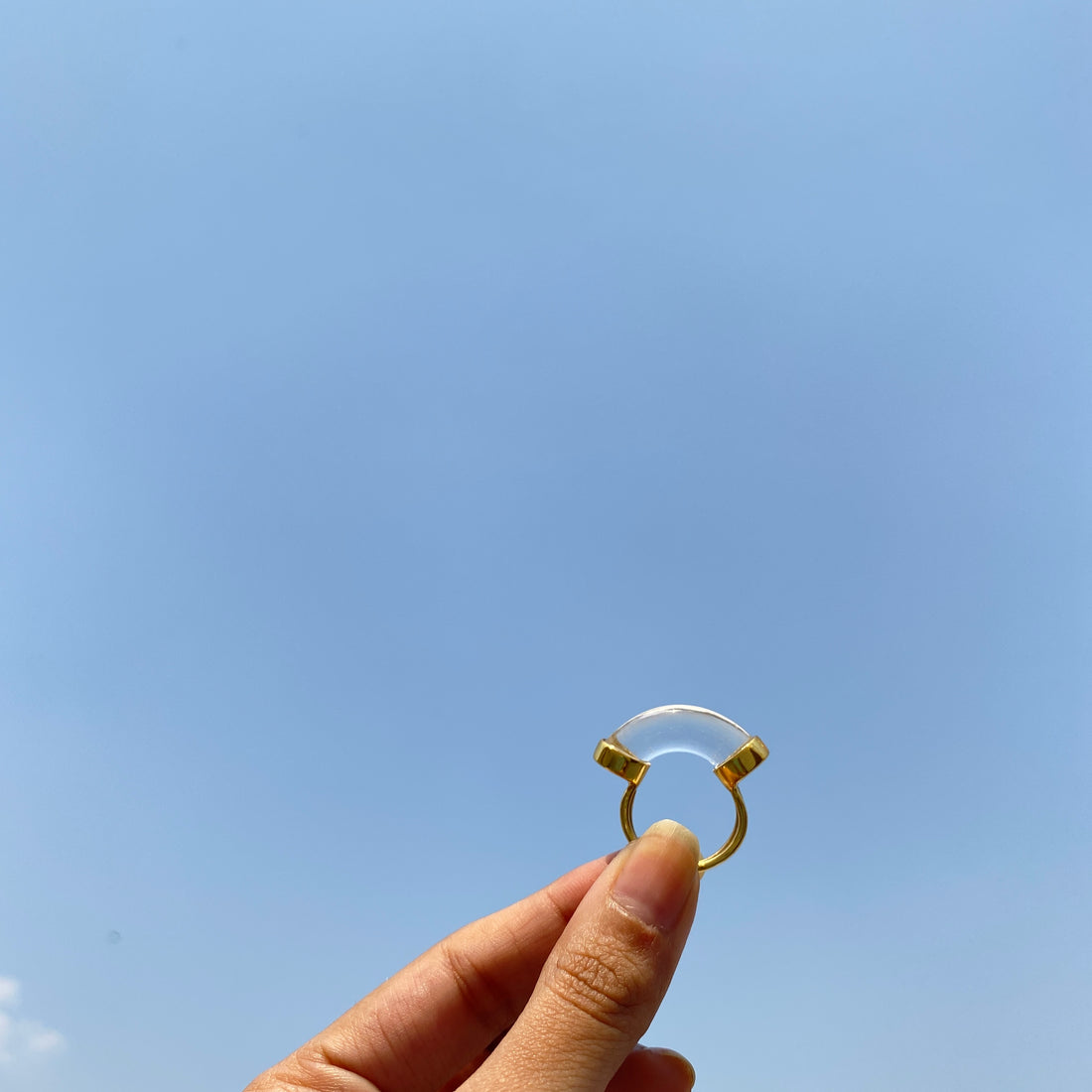 Clear Quartz Ring