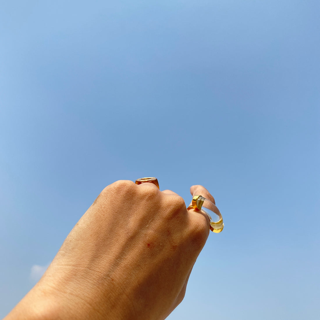 Clear Quartz Ring