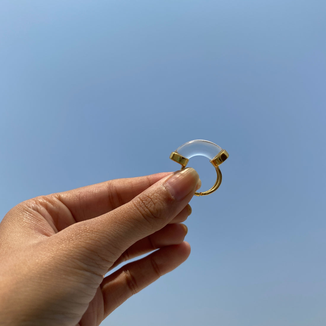 Clear Quartz Ring