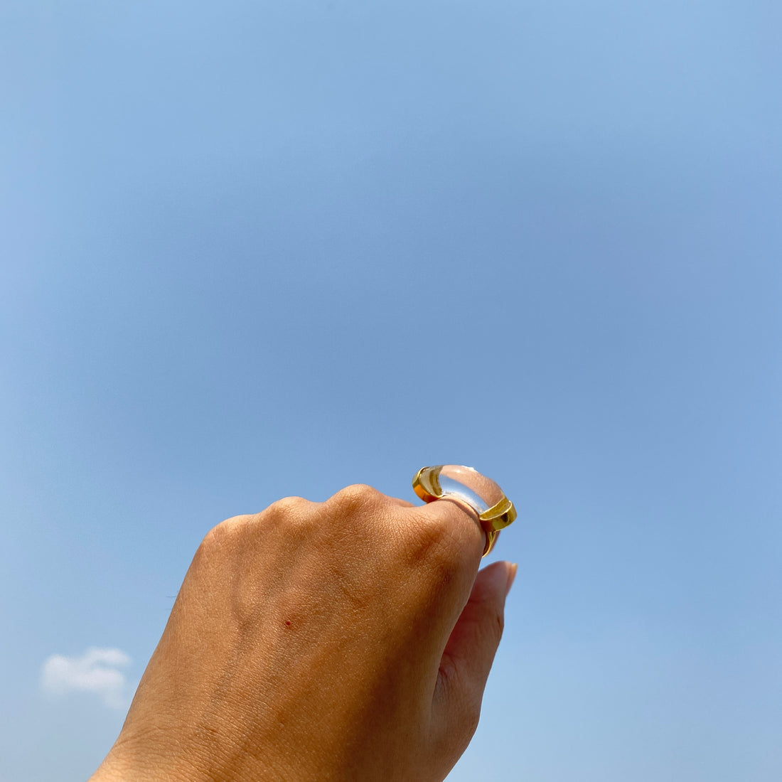 Clear Quartz Ring