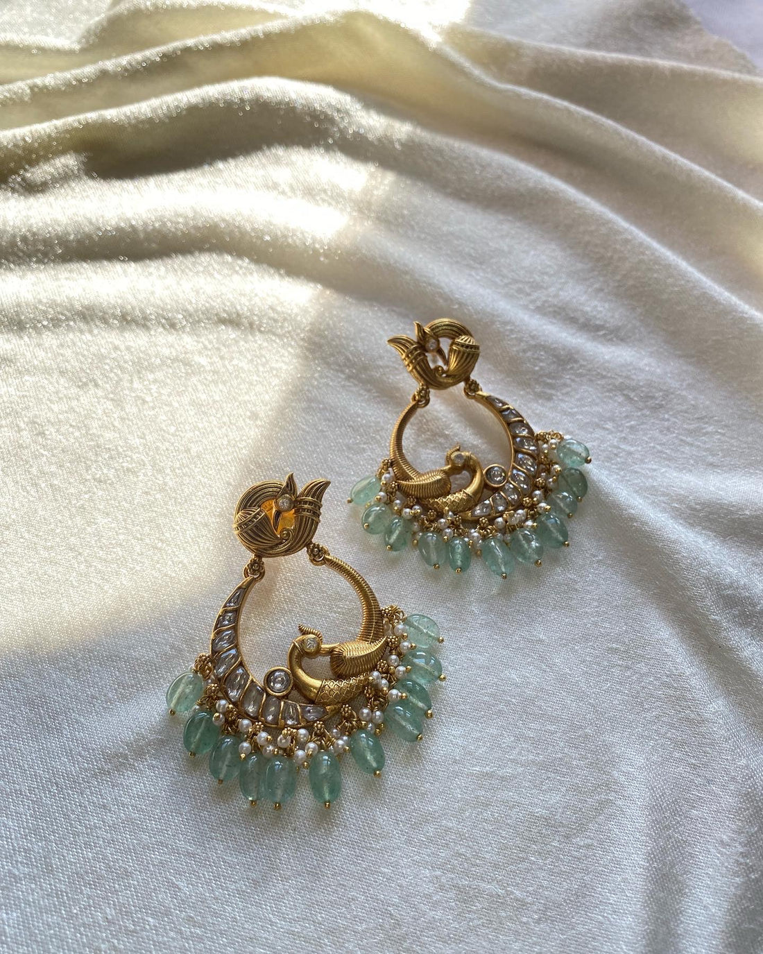 Peacock Earrings