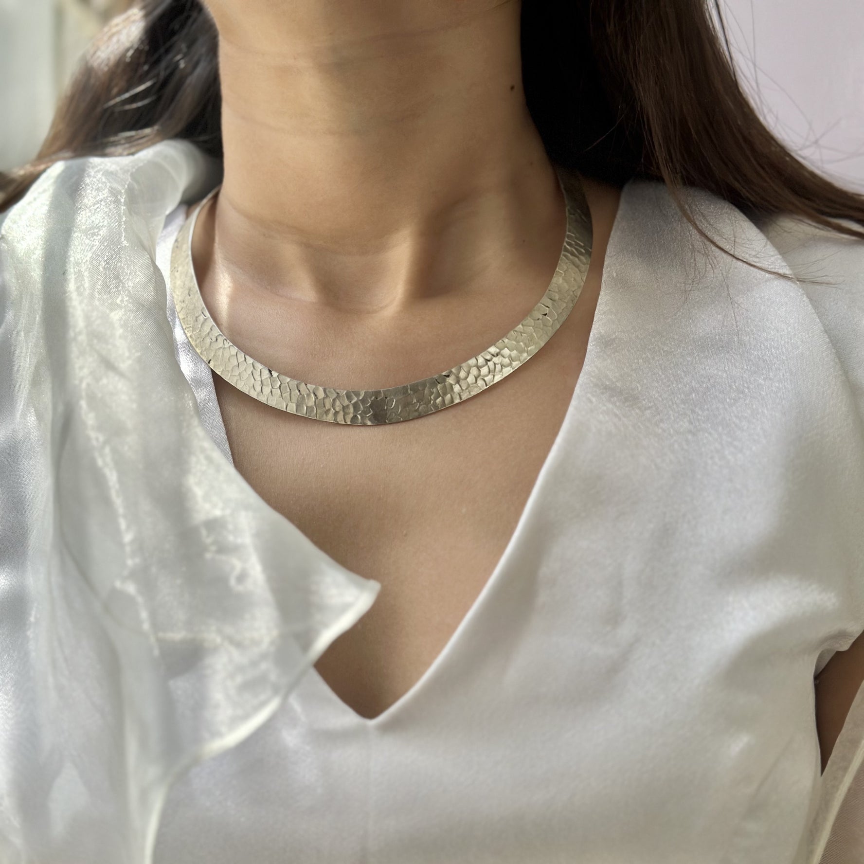 Hammered Collar Hasli