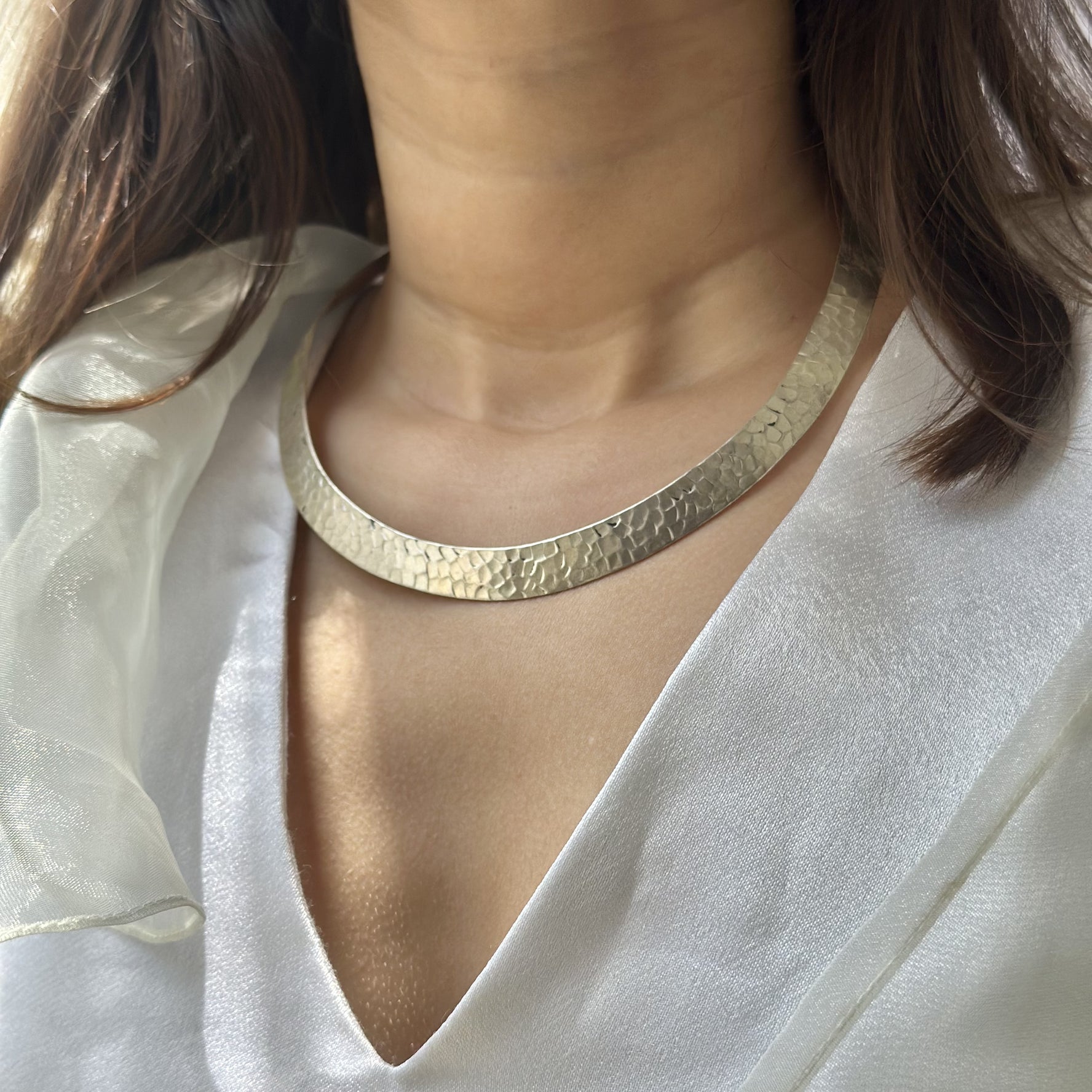 Hammered Collar Hasli