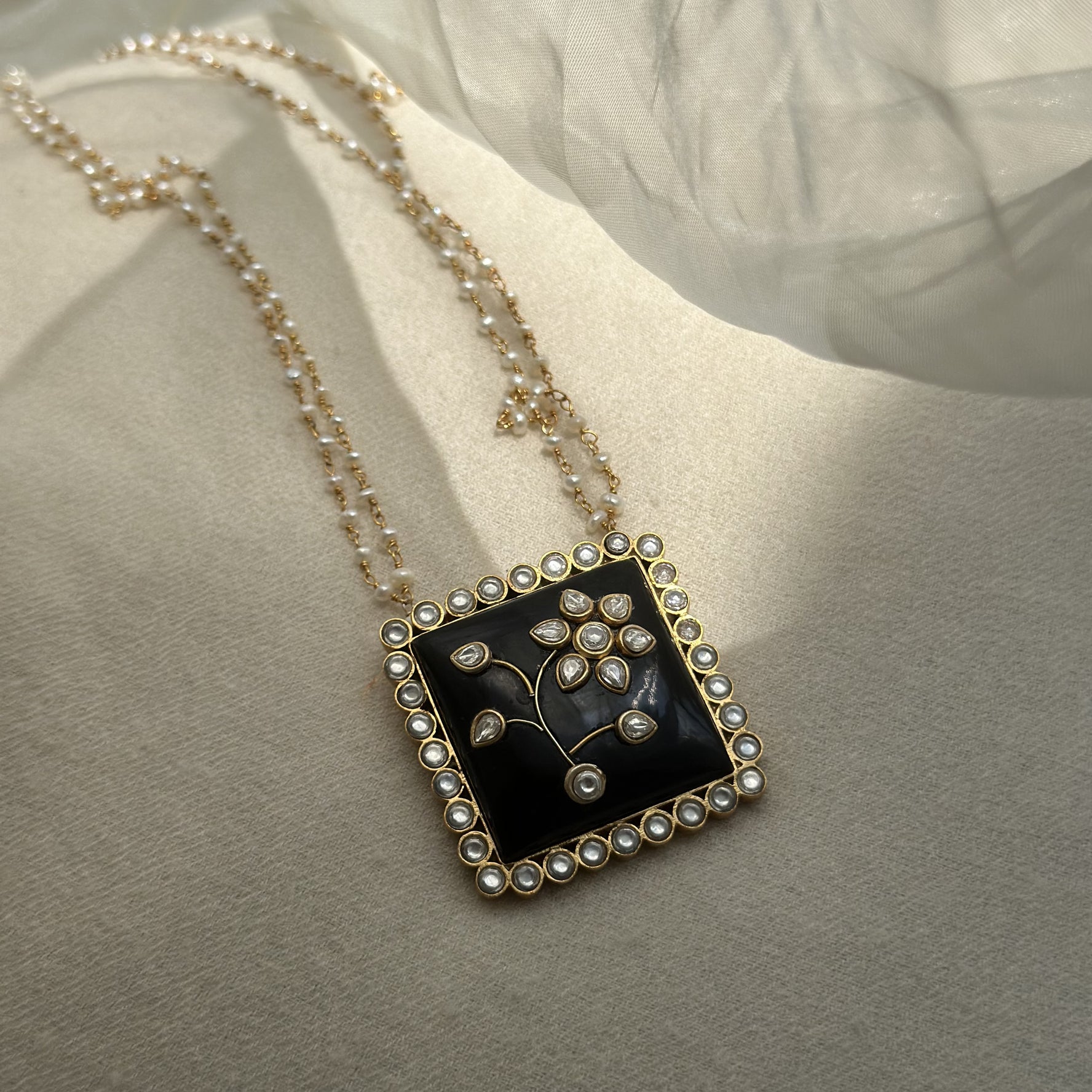 Black Haldili Necklace