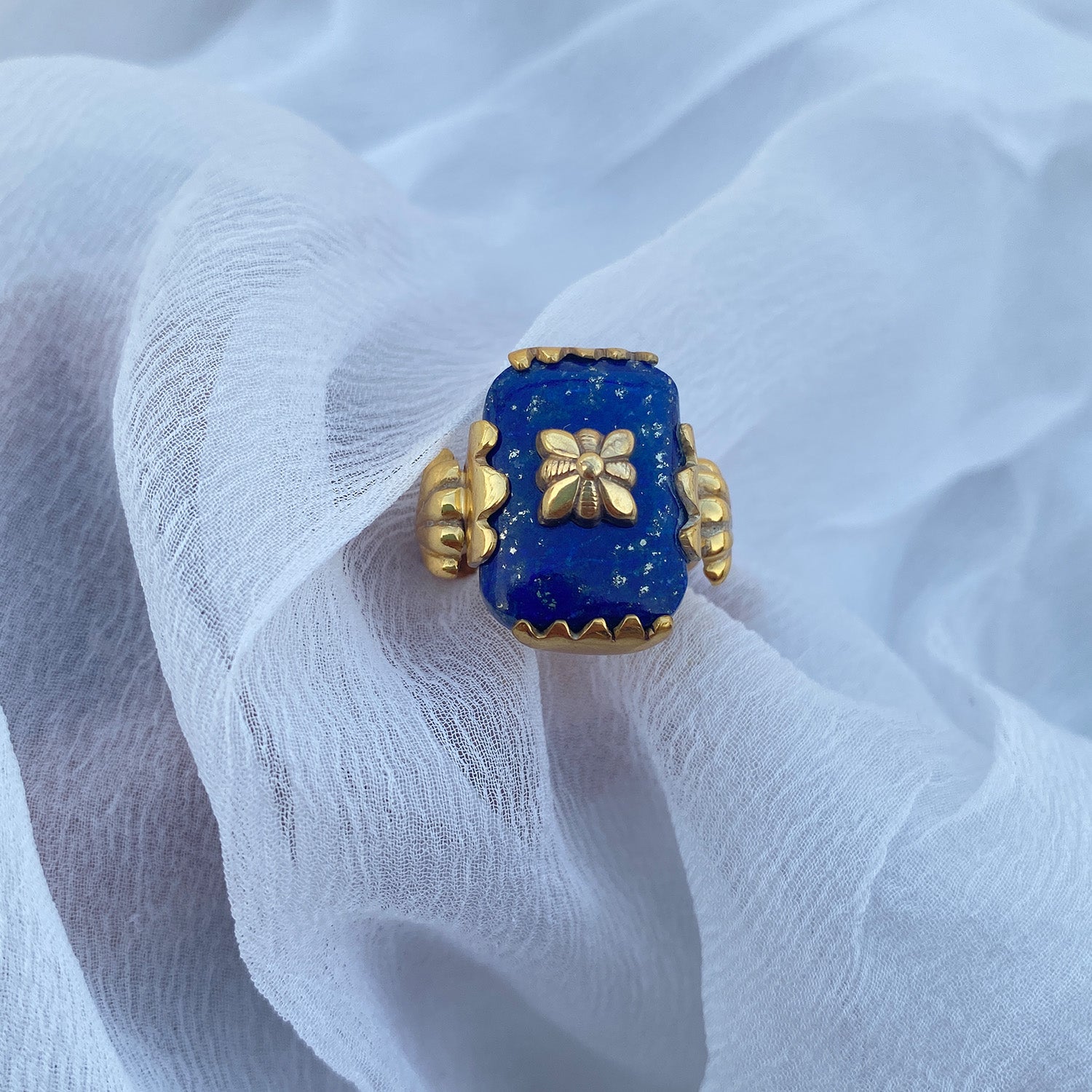 Blue Lapis Ring