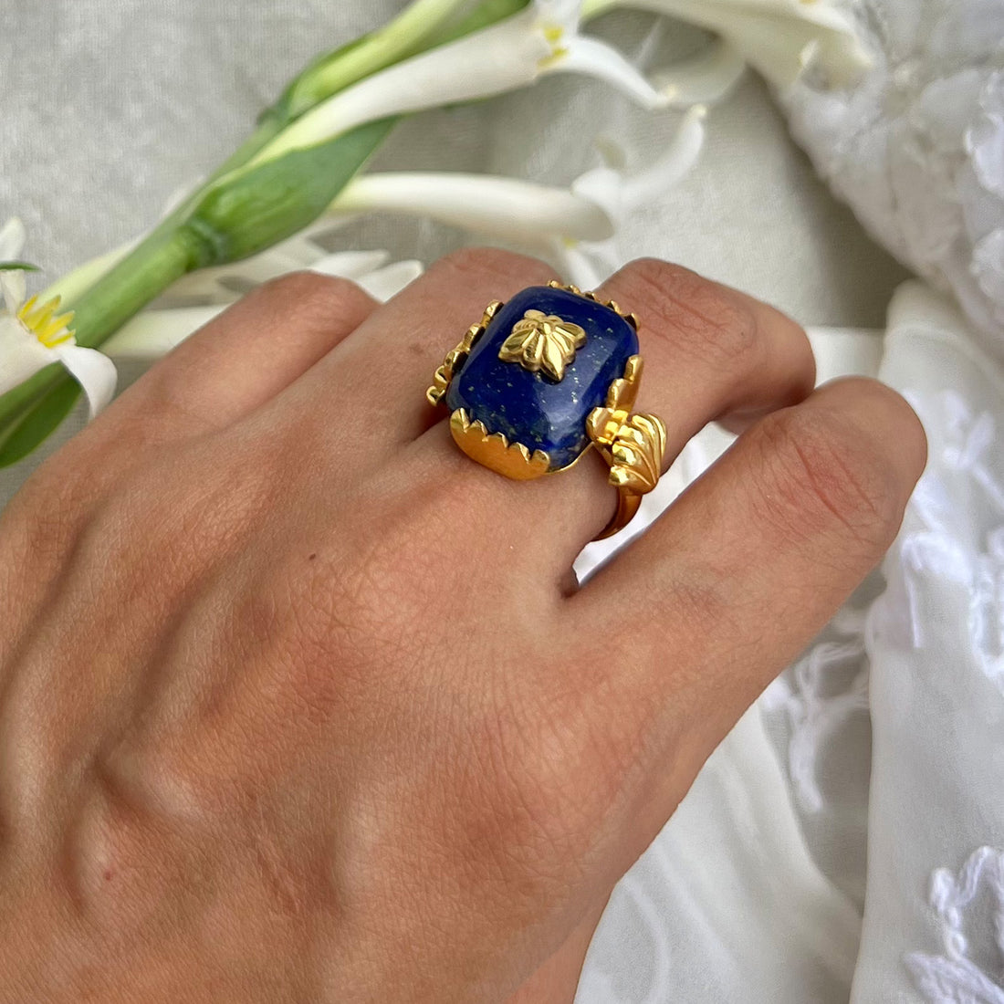 Blue Lapis Ring