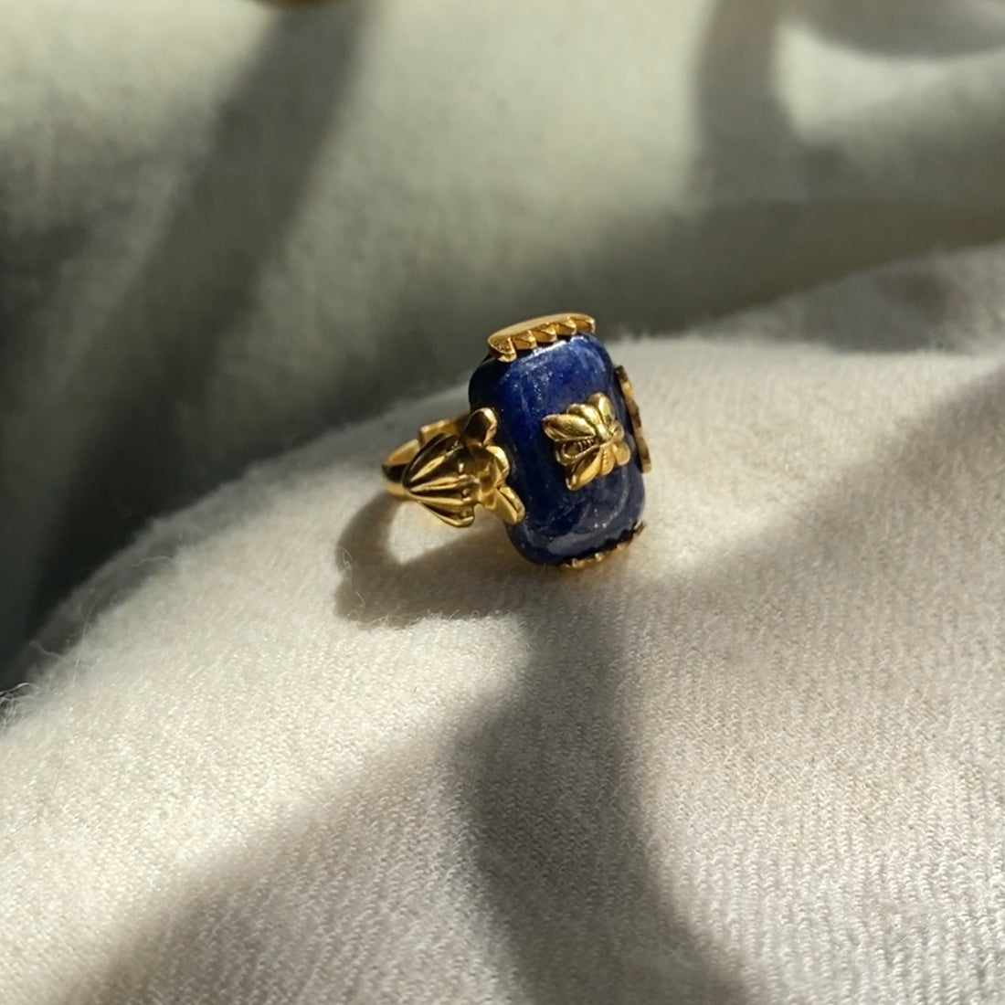 Blue Lapis Ring