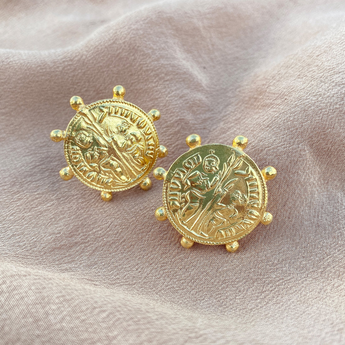 Radha - Krishna Studs