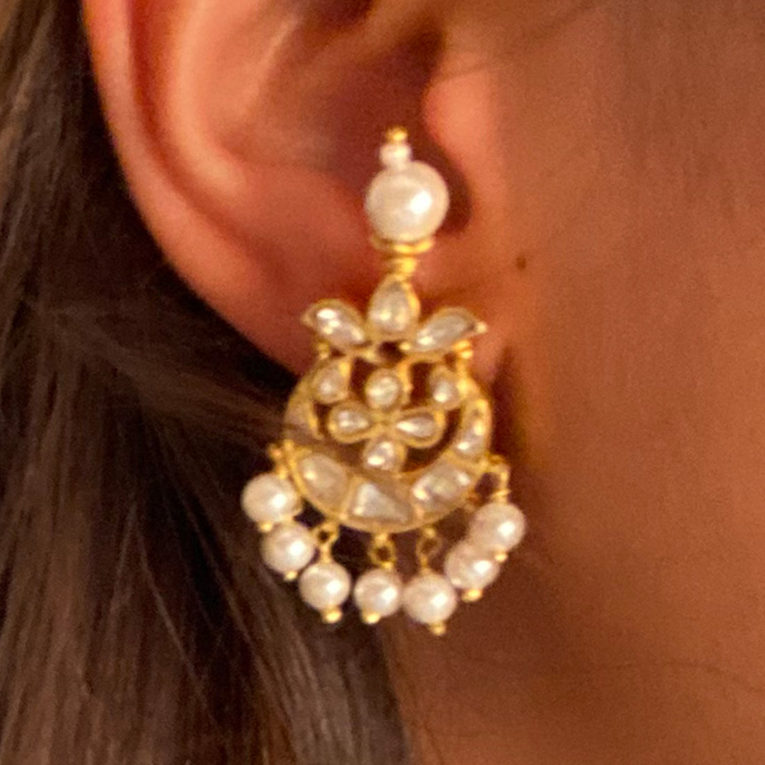 Chaand Phool Earrings