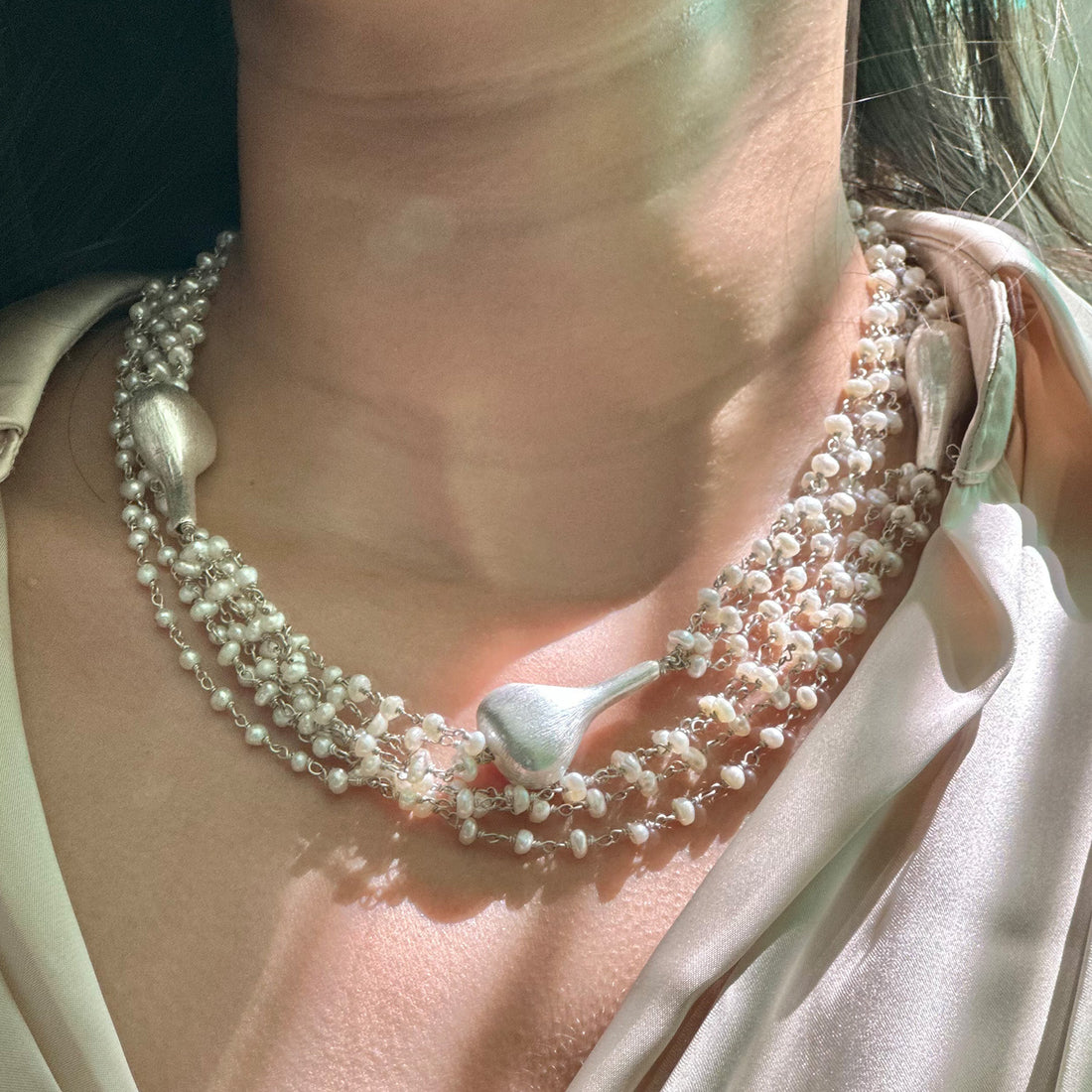 Crete Pearl Necklace