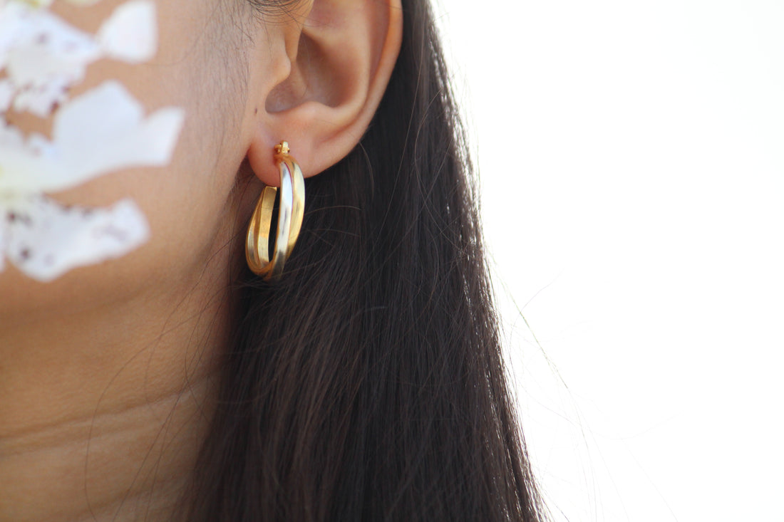 Dual Tone Hoops