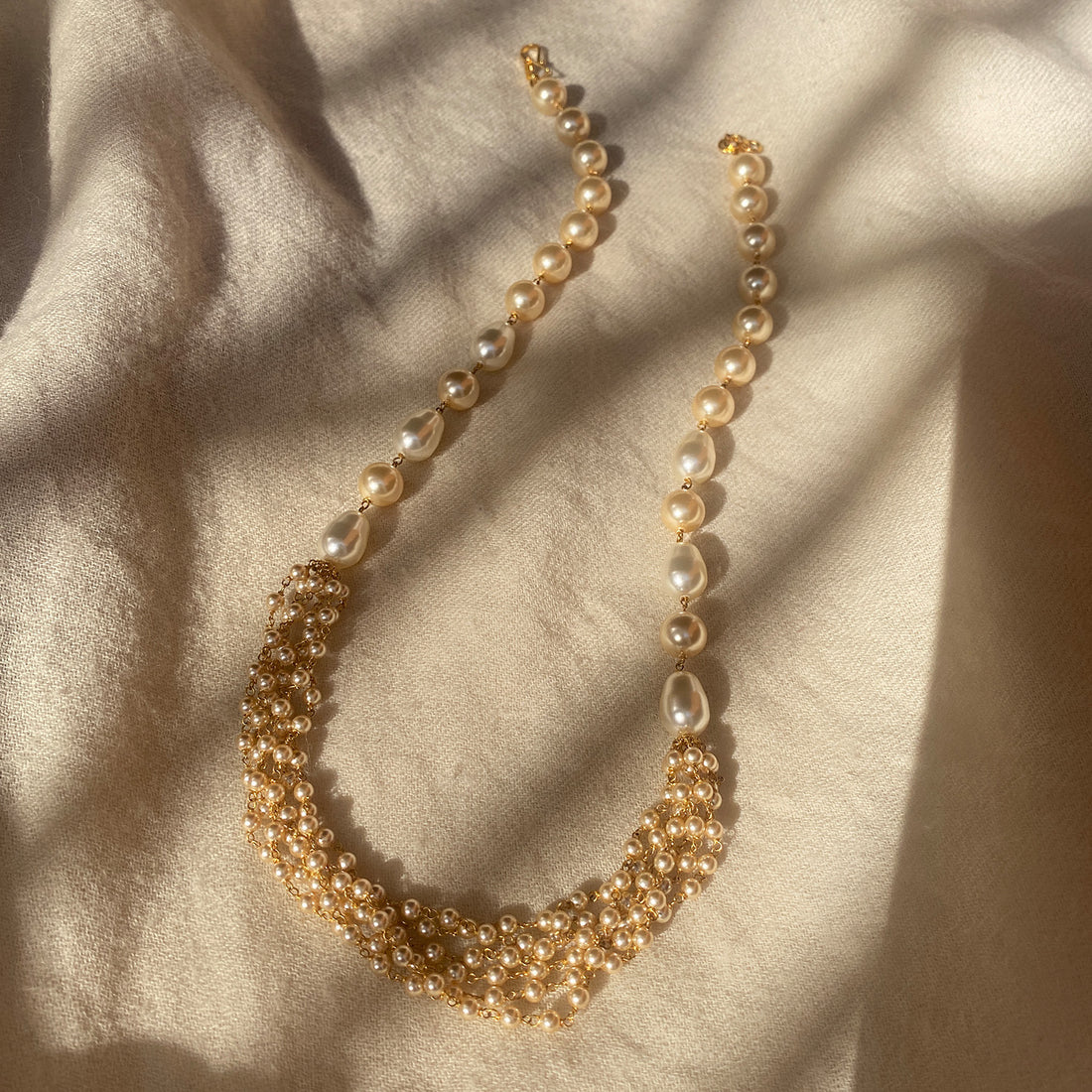 Moti- Pearl Necklace