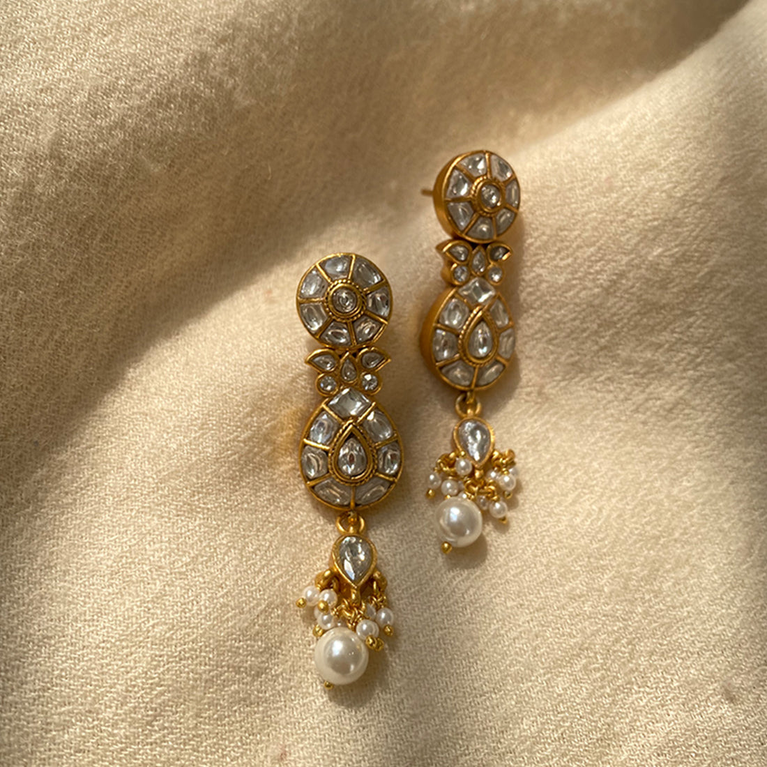 Adaa Polki Earrings