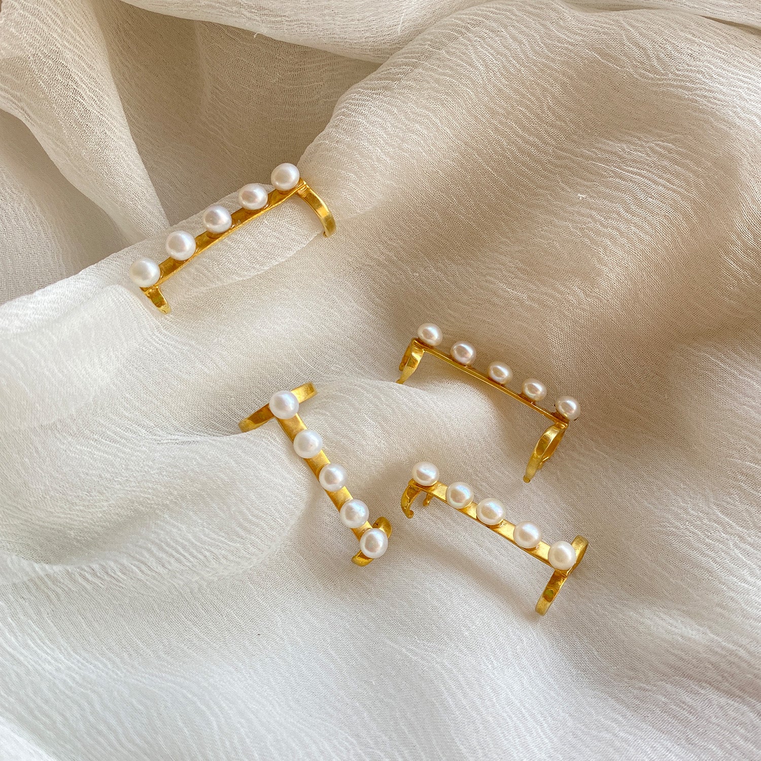 Pearl Earcuffs (A pair)