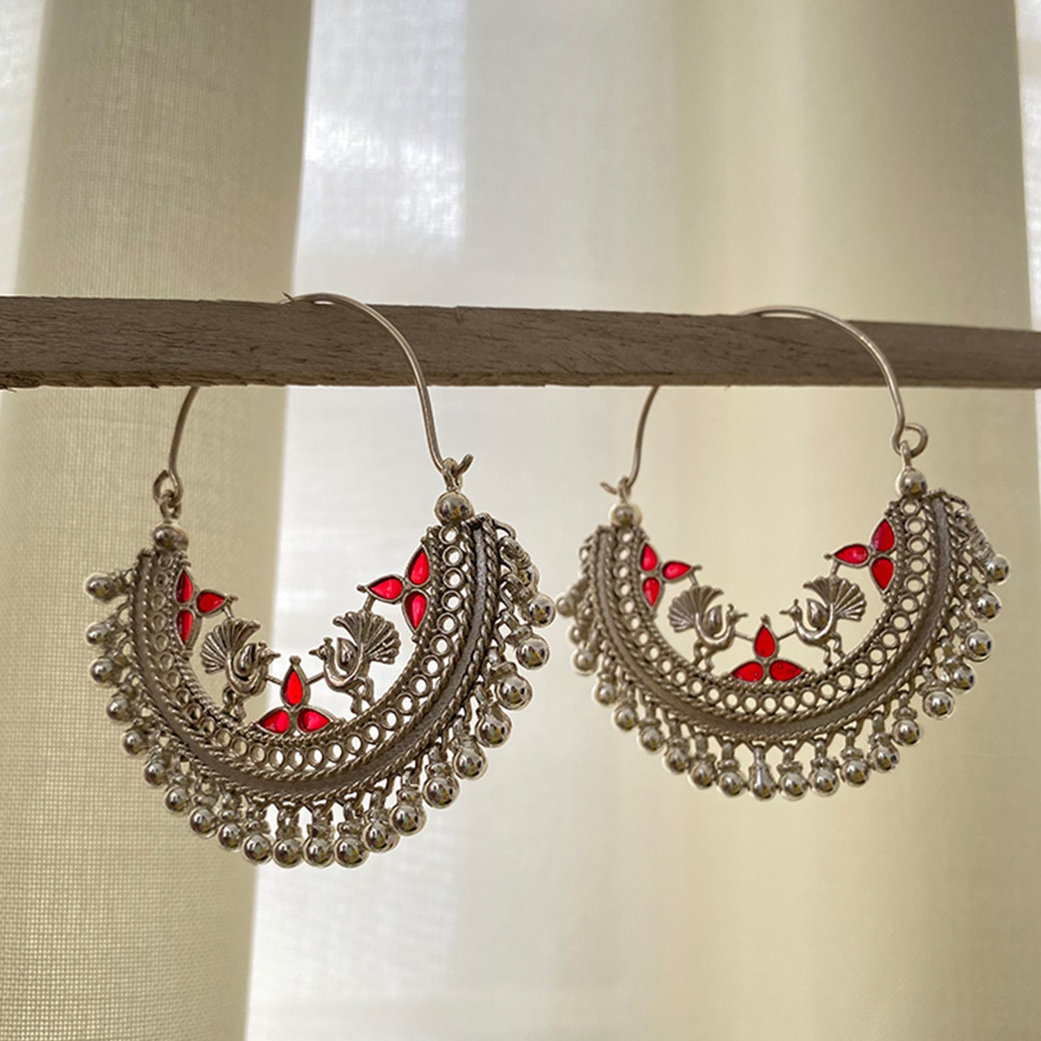 Navratri Peacock Hoops