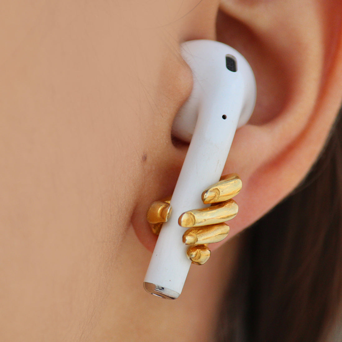 Hand Mudra Pod Earrings