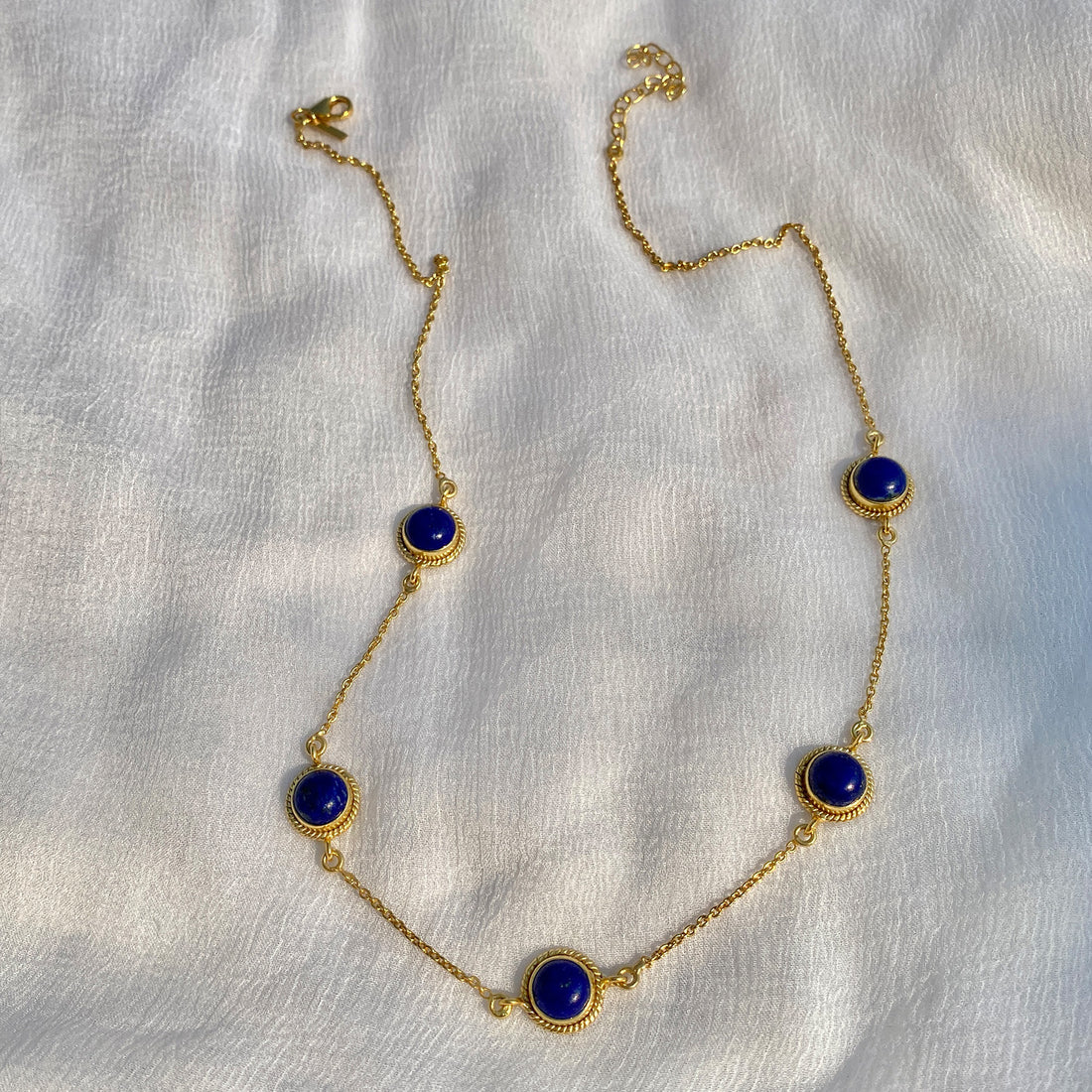 Neela- Blue Lapis Necklace