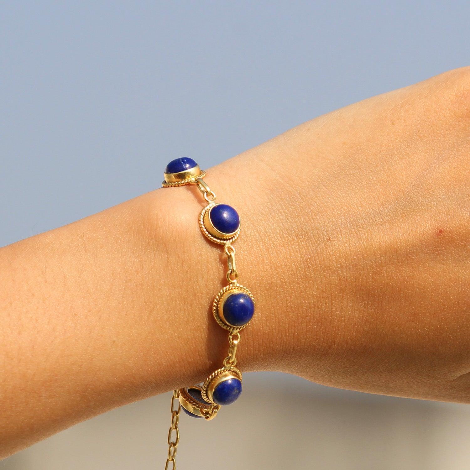 Neela - Blue Lapis Bracelet