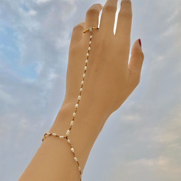 Chic Silver Tone Finger Ring Chain Bracelet | Mens bracelet fashion, Chains  for men, Mens jewelry bracelet